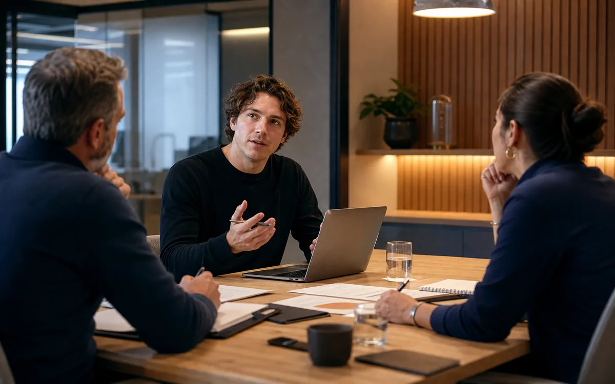 Questions are part of the pitch