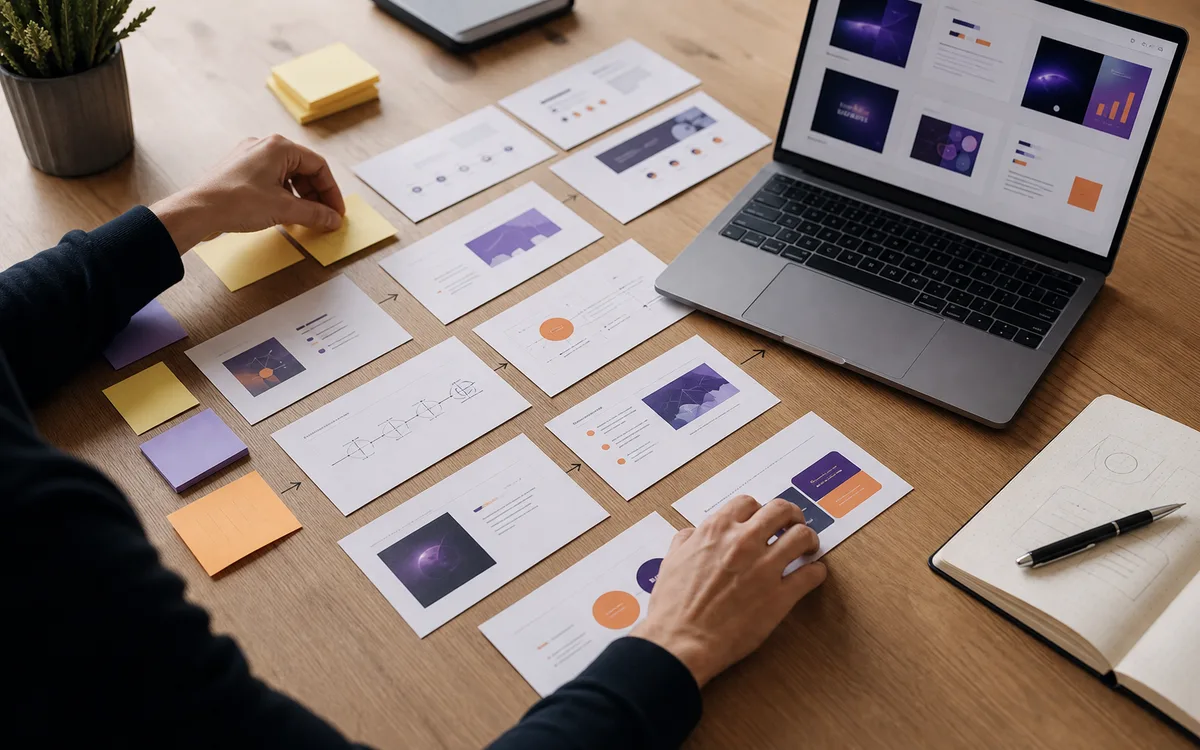 The story behind the slides